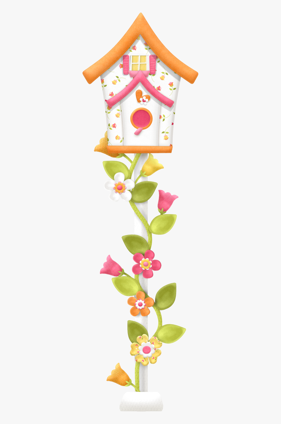 Transparent Birdhouses Clipart - Shabby Chic Bird House Png, Transparent Clipart