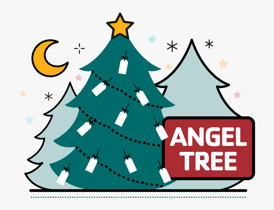 Angel Tree Clipart , Png Download - Angel Tree, Transparent Clipart