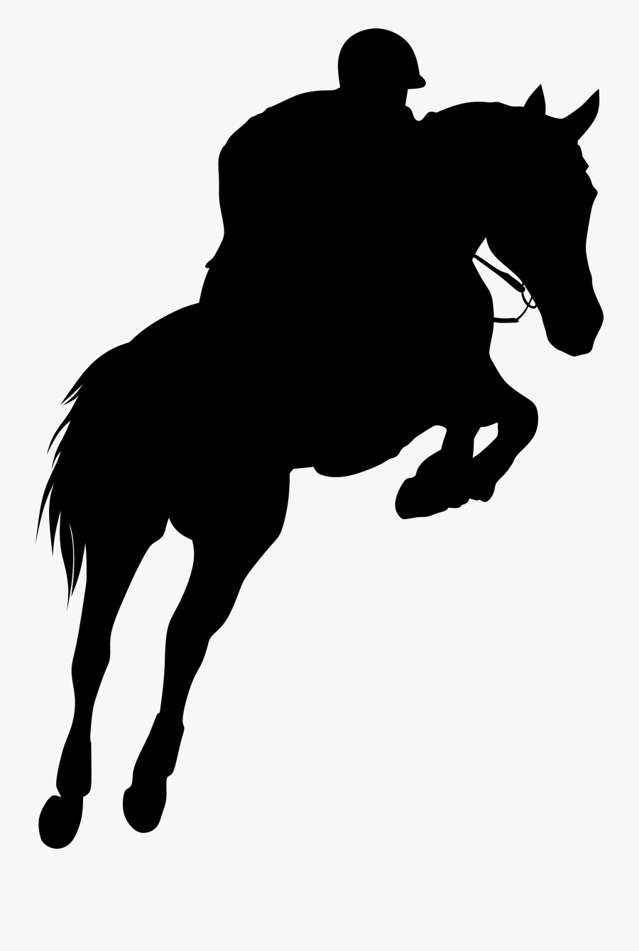 Hanoverian Horse Equestrian Show Jumping Horse Racing - Fergal O Brien Racing Logo, Transparent Clipart