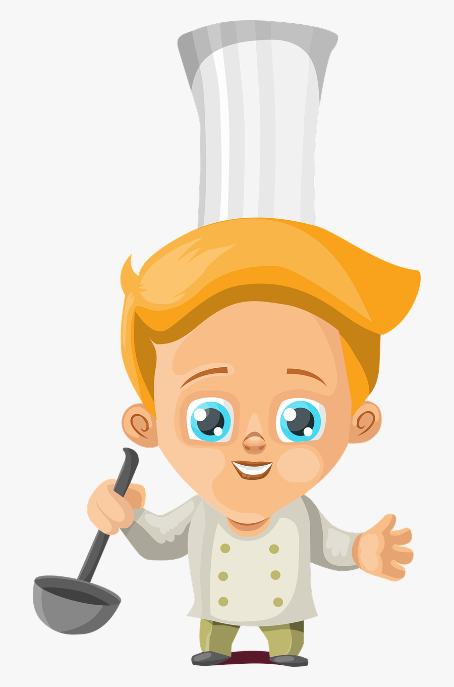 Cook Boy Cooking - Kid Chef Png, Transparent Clipart