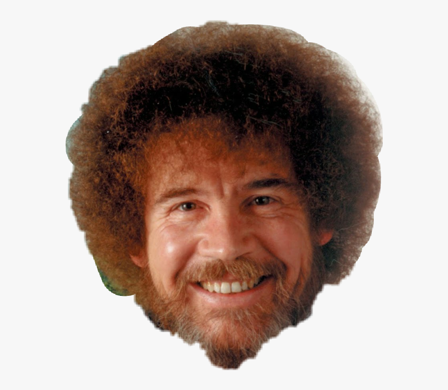 Bob Ross Face Png - Rob Ross, Transparent Clipart