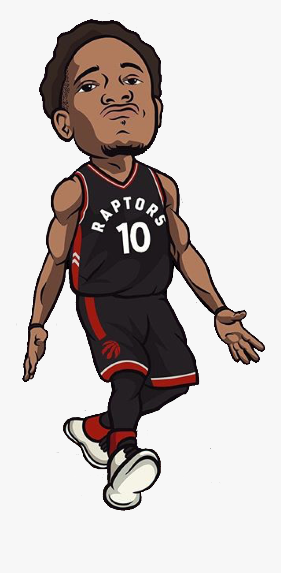 Transparent Nba Clipart - Transparent Cartoon Basketball Player, Transparent Clipart