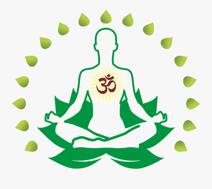 Meditation Clipart Yoga Indian - Arogya Logo, Transparent Clipart