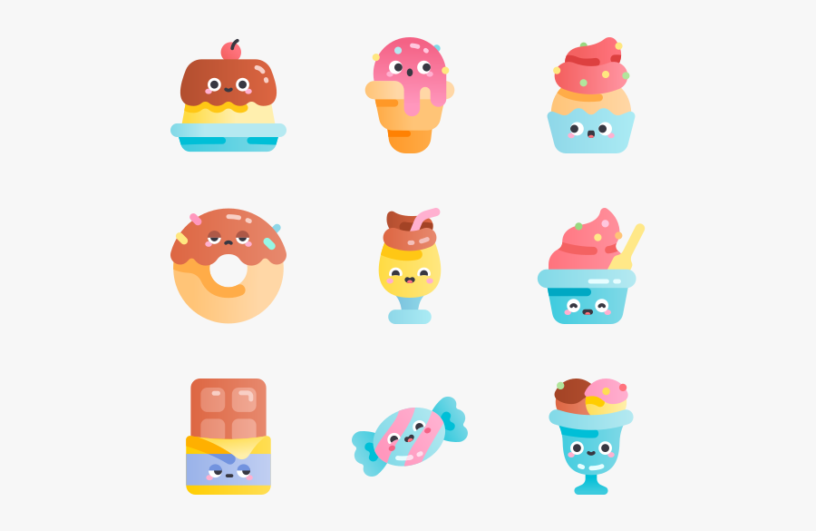 Sweets, Transparent Clipart