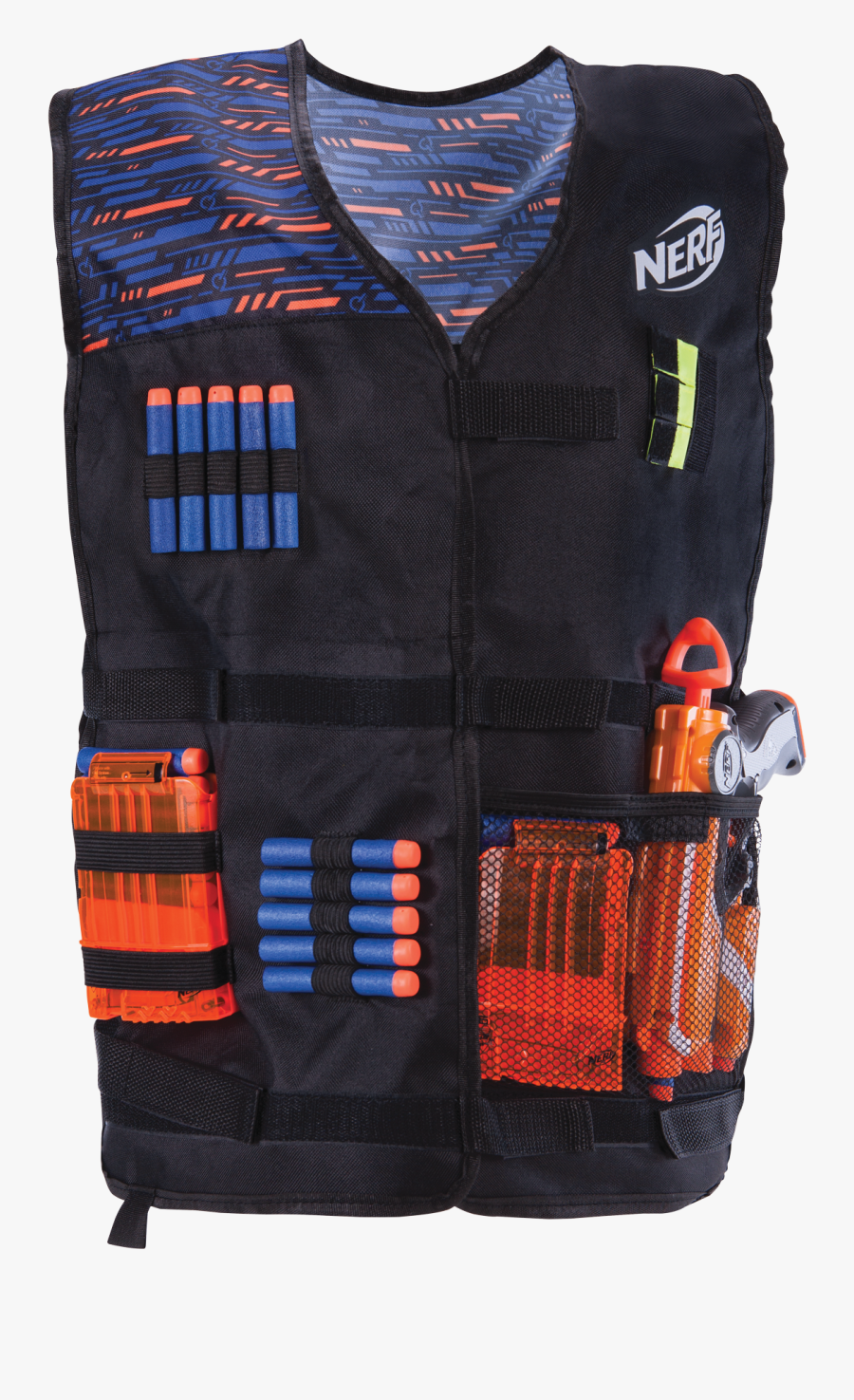 Nerf Tactical Vest Pack, Transparent Clipart