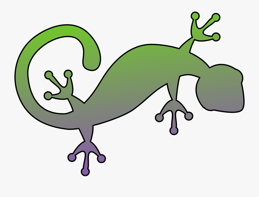 Transparent Iguana Png - Gecko Clip Art, Transparent Clipart
