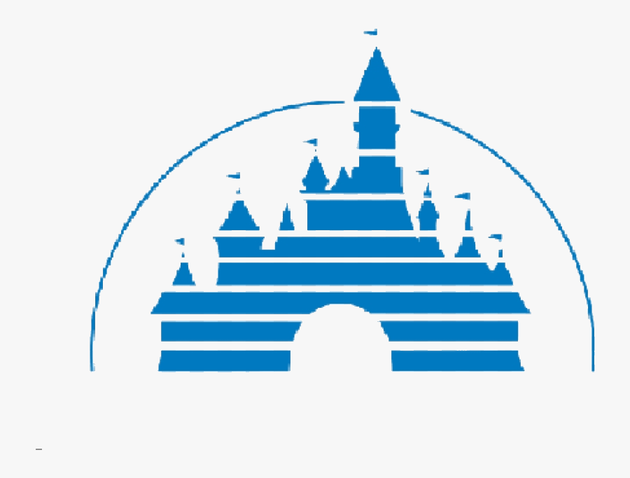 Cinderella Castle Blue Disney Logo Silhouette Clipart - Disney Castle