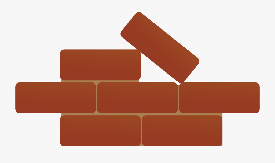 Brick Wall Png Vector Element - Brick Wall Icon Png, Transparent Clipart