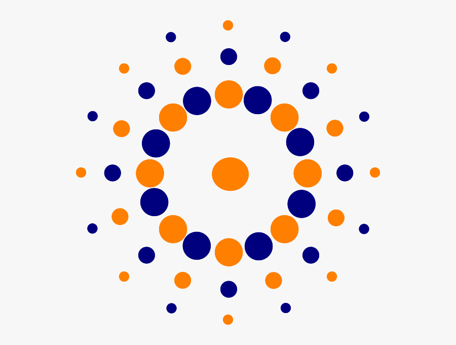 Blue And Orange Circle Clipart, Transparent Clipart