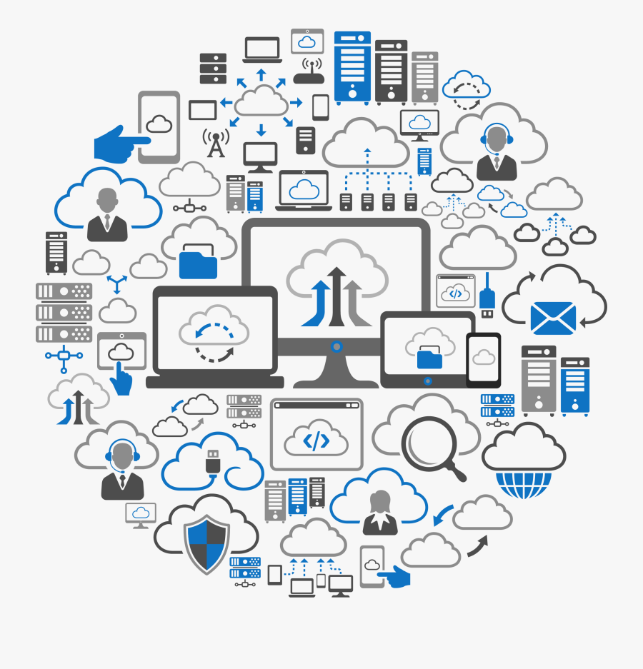 Data Silos, Transparent Clipart