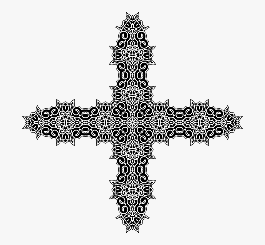 Symbol,cross,christian Cross - Cross, Transparent Clipart