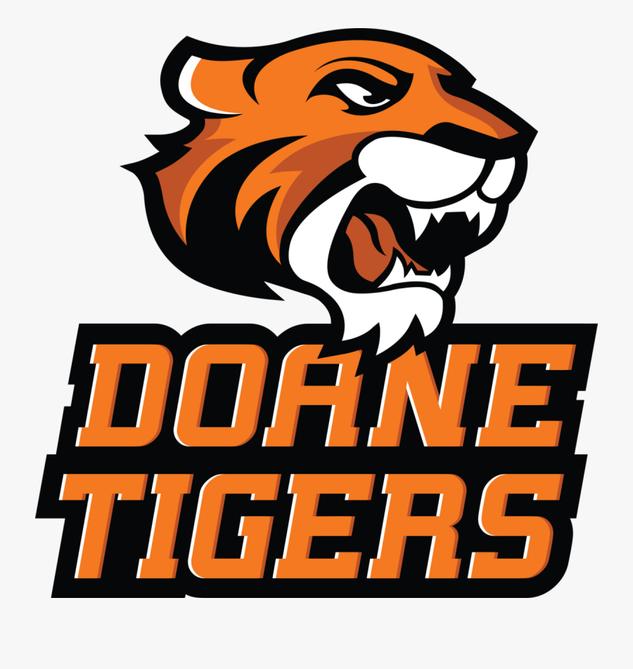 Doane Tiger - Athletics - Doane University Athletics Logo, Transparent Clipart