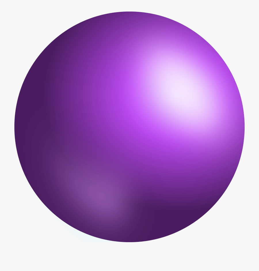 Property,clip Art,oval - Purple Sphere 3d, Transparent Clipart