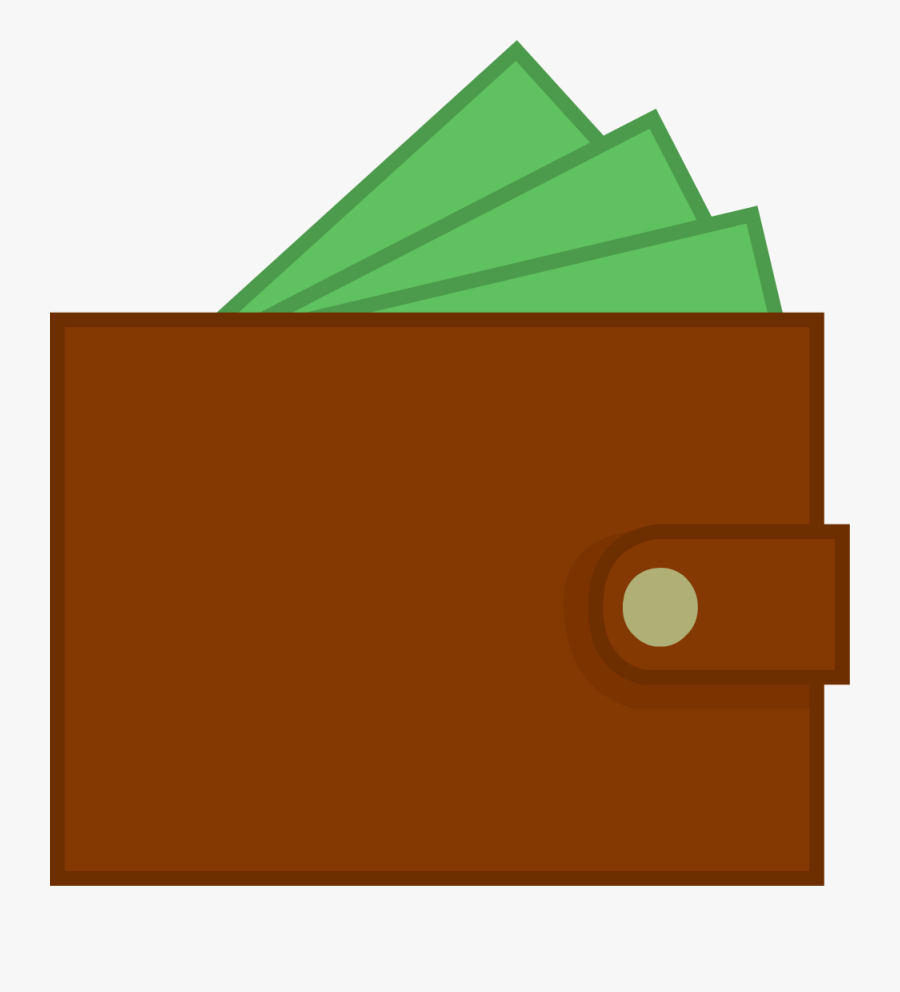 Wallet Clipart Full Wallet - Inanimate Object 3 Coffee , Free 