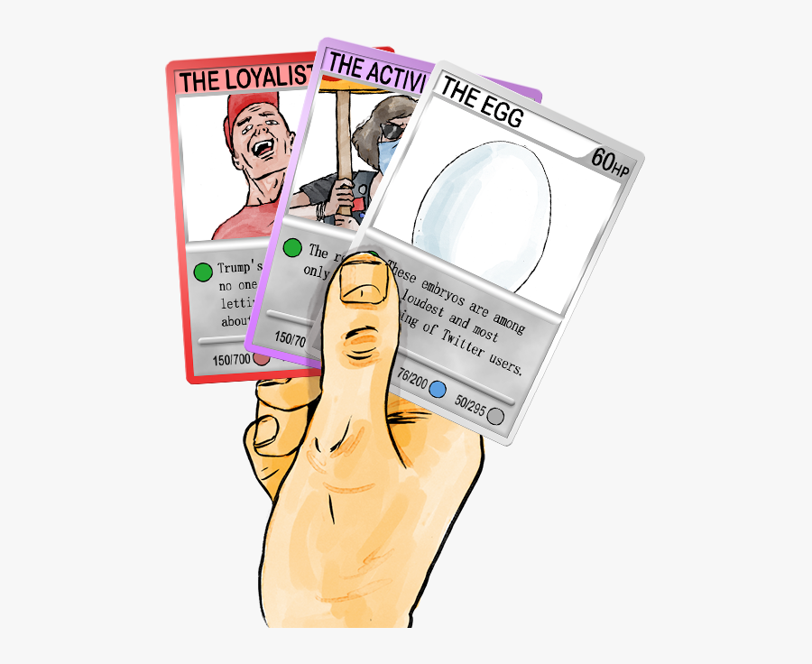 A Hand Playing Cards - Cartoon, Transparent Clipart