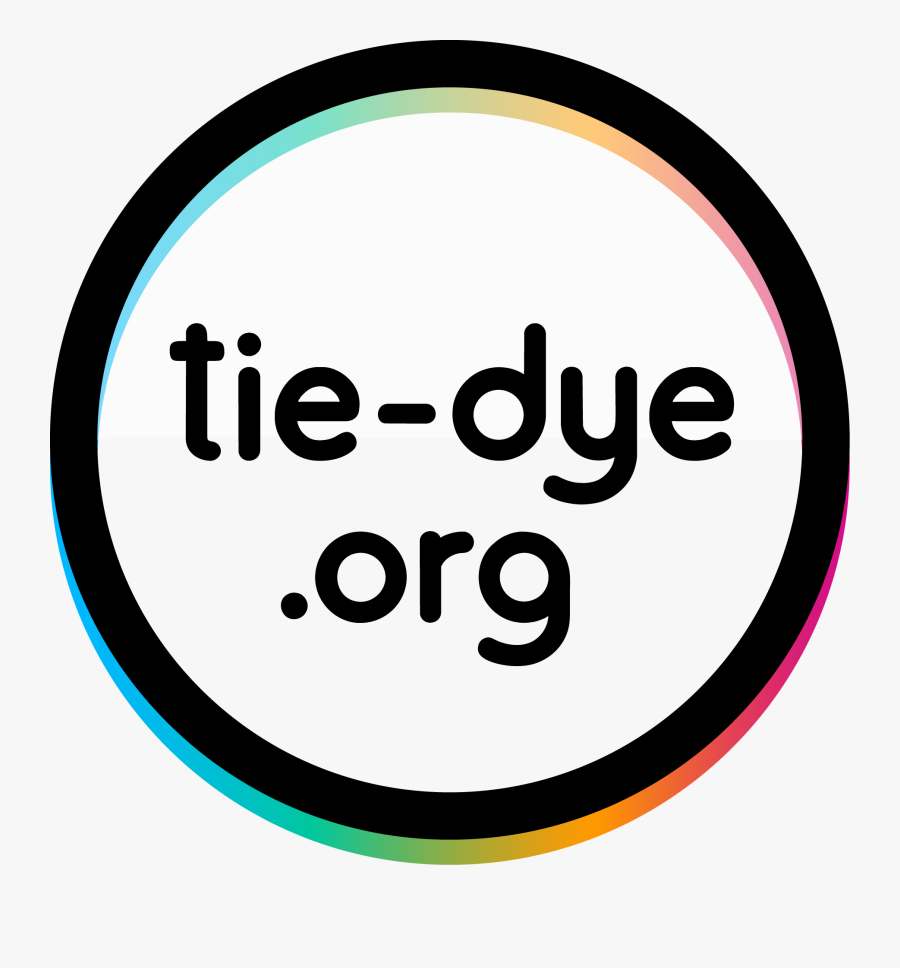 Tie-dye - Org - Circle, Transparent Clipart