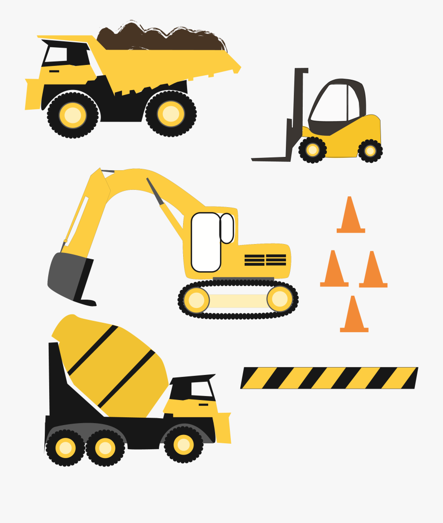 Trucks Svg Files By - Construction Svg Files Free, Transparent Clipart