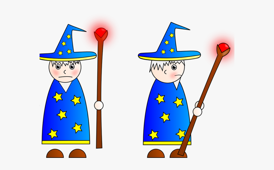 Staff Clipart Magic Staff - Encuentra Las Dos Diferencias, Transparent Clipart