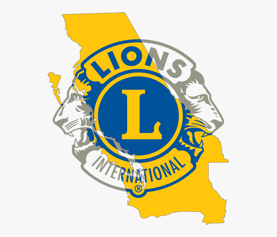 Md19 Map - Lions Club International, Transparent Clipart