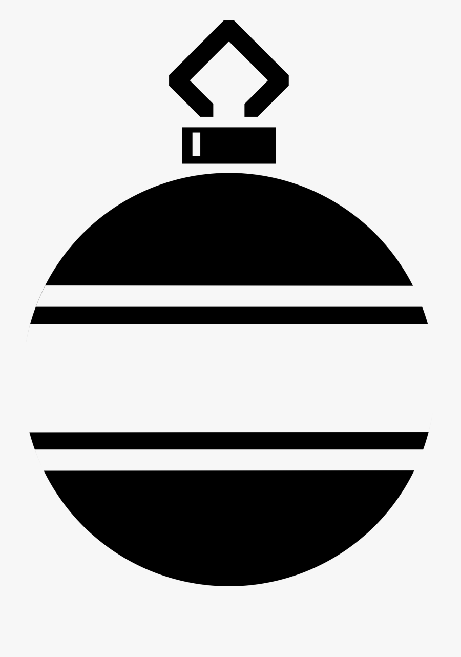 Transparent Public Domain Christmas Clipart - Bolas De Navidad Para Colorear, Transparent Clipart