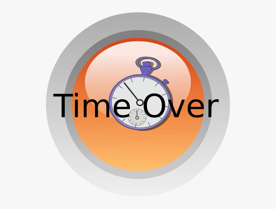 Time Over Clipart, Transparent Clipart