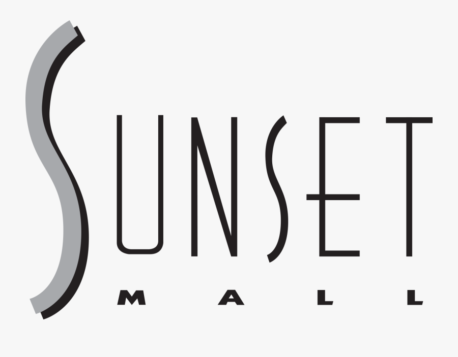 Sunset Mall San Angelo Logo, Transparent Clipart