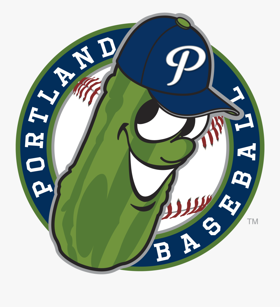 Portland Pickles Mascot Badge Mstr Noshadow - Portland Pickles Logo, Transparent Clipart