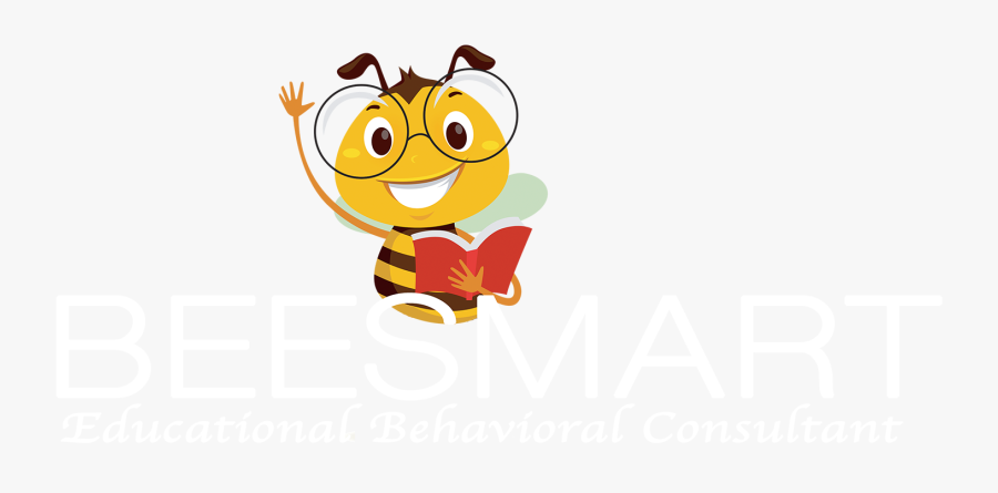 Bee With Glasses And Book Png, Transparent Clipart