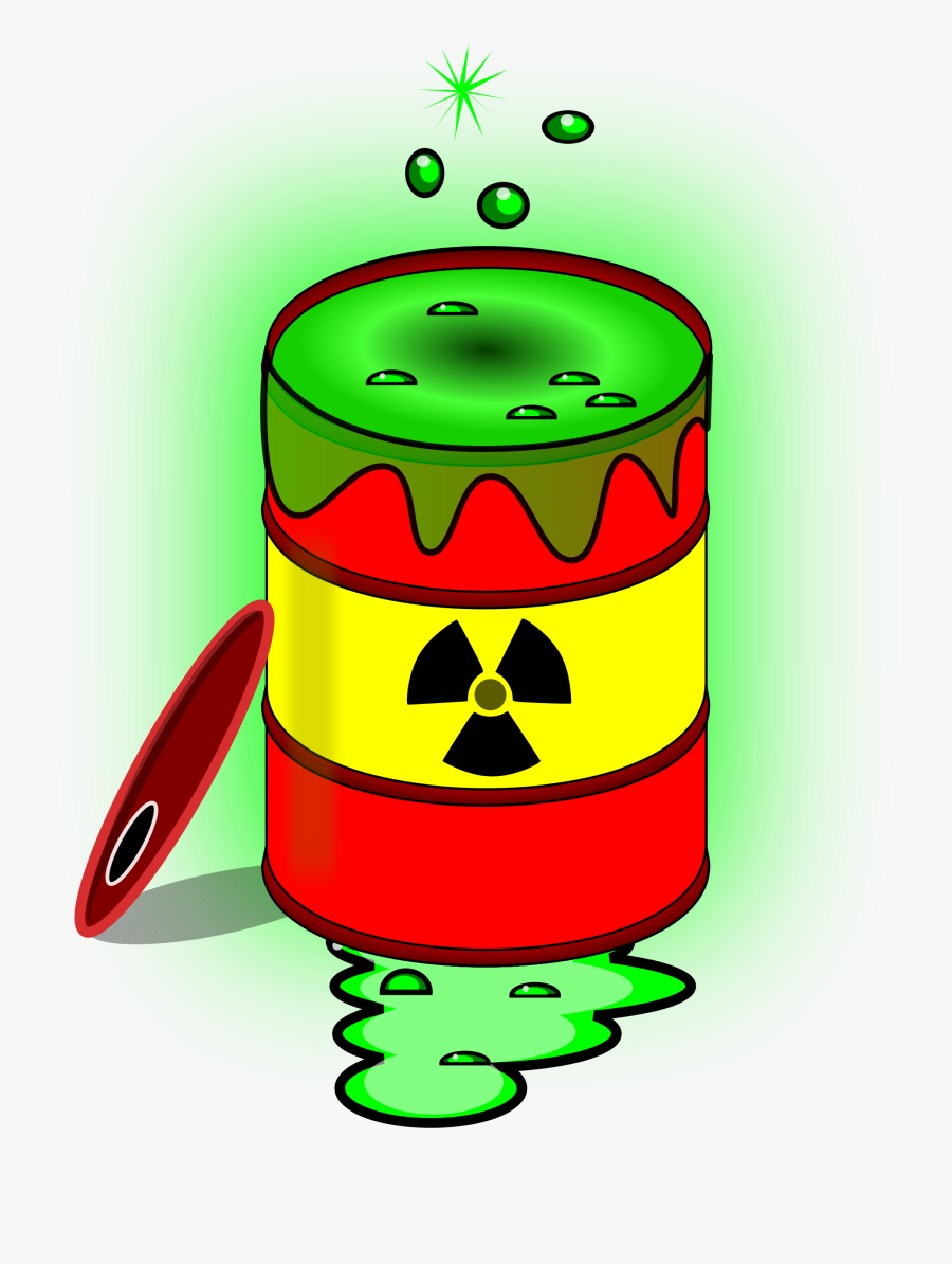 Toxic Nuclear Barrel - Toxic Waste Clipart, Transparent Clipart