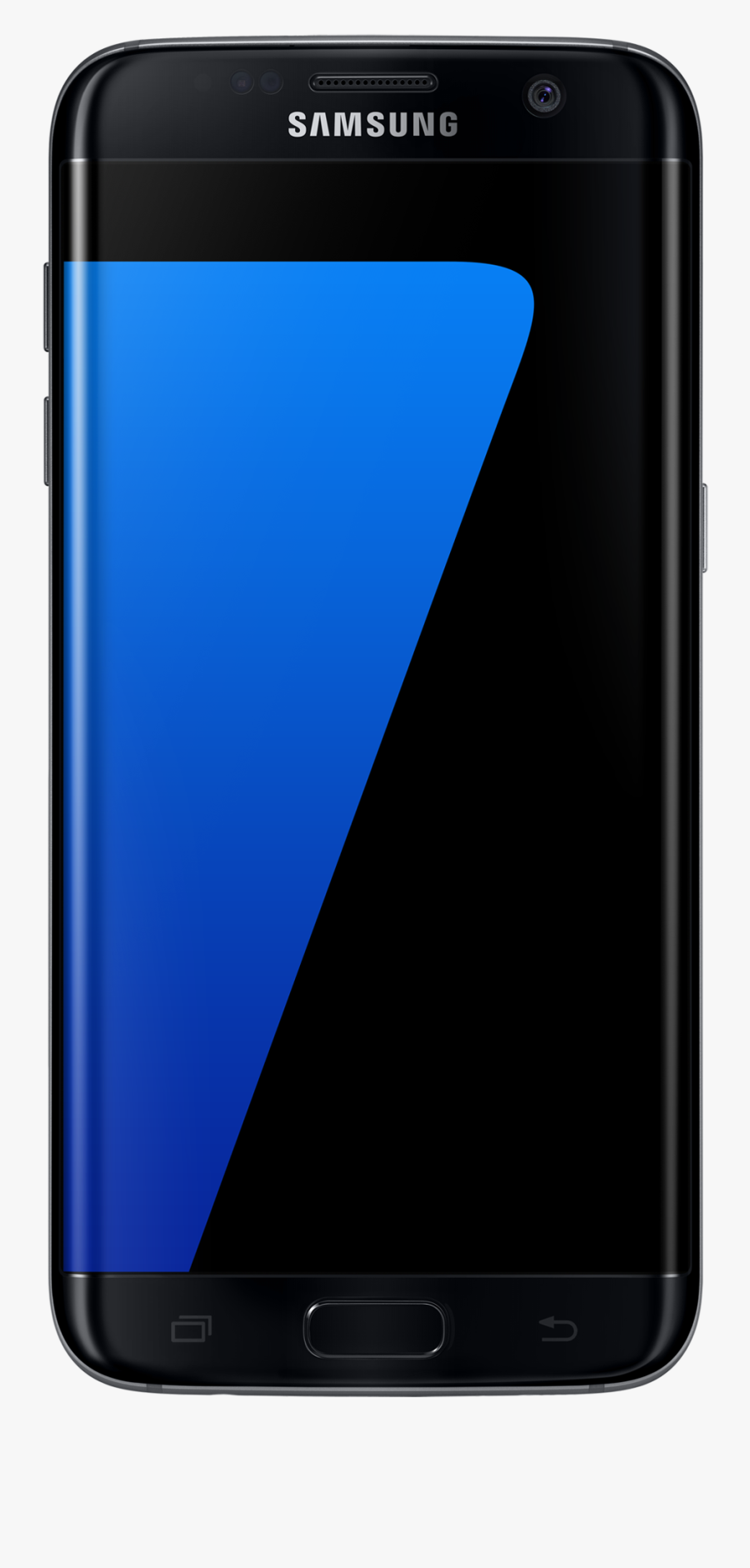 Clip Art Irepairs Wireless Phone Repair - Samsung S7 Edge In Black, Transparent Clipart