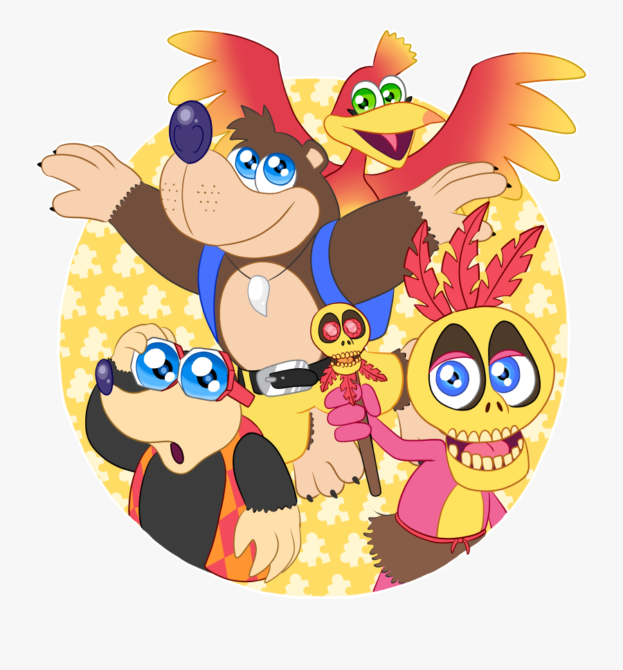 Banjo"s Best Friends - Cartoon, Transparent Clipart