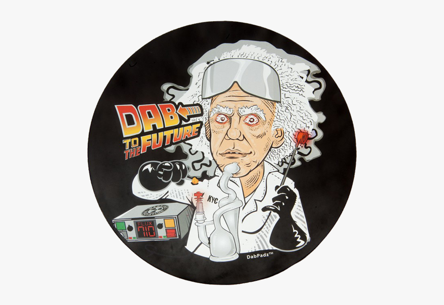 Dab To The Future Dab Pad - Dab Mats Silicone, Transparent Clipart
