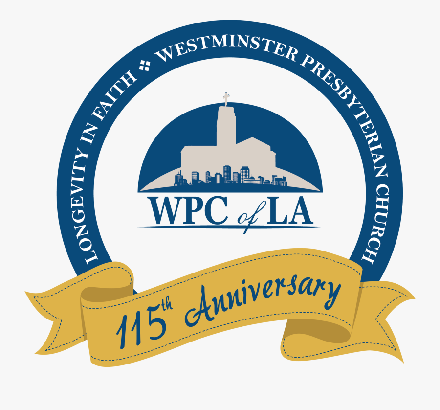 115th Worship Anniversary Logo - Anny, Transparent Clipart