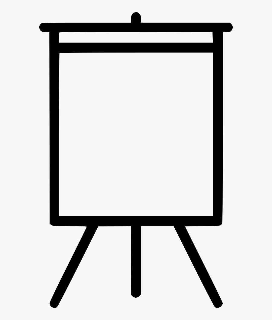 Projector Screen Icon, Transparent Clipart