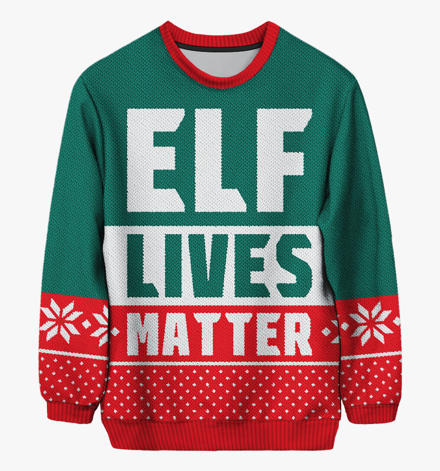 22 Ugly Christmas Sweaters That Sum Up The Ugliness - Sweater, Transparent Clipart