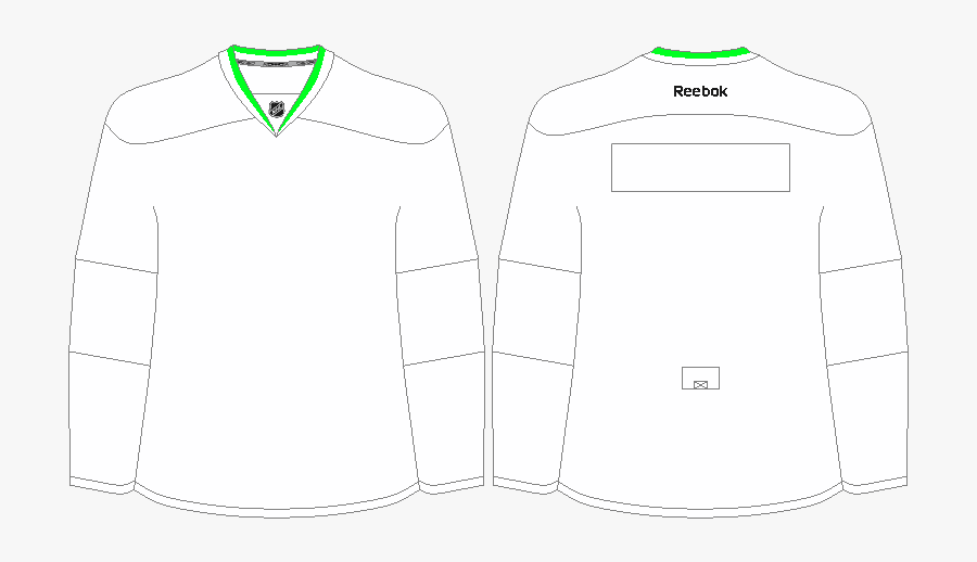 Images Of Template - Hockey Jersey Cut 