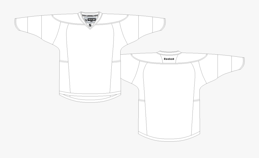 Transparent Football Jersey Clipart Black And White - Under Armour Hockey Practice Jersey, Transparent Clipart