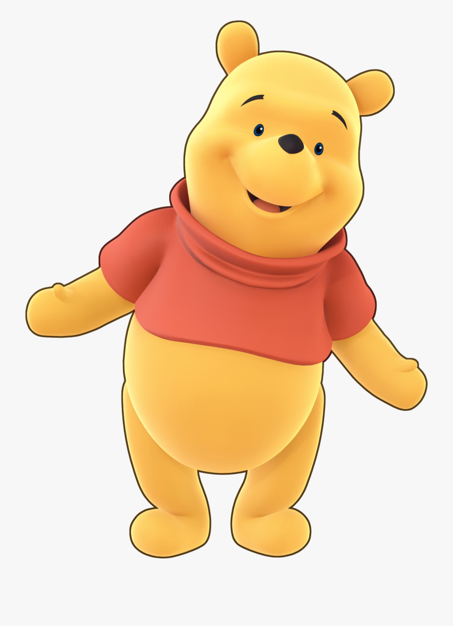 Winnie The Pooh Kingdom Hearts, Transparent Clipart