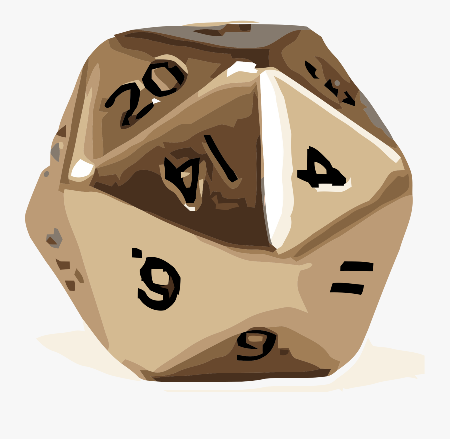 20 Sided Dice Png -d20 Vector 20 Sided Die - 20 Sided Die Png, Transparent Clipart