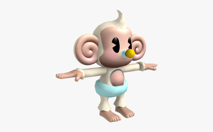 Download Zip Archive - Baby Monkey Super Monkey Ball, Transparent Clipart