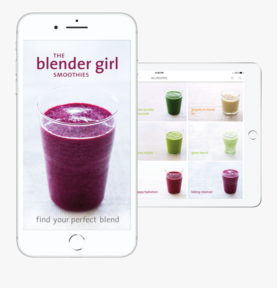 Clip Art The Blender Girl Smoothies - Health Shake, Transparent Clipart