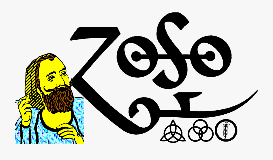 Led Zeppelin Logo Zoso, Transparent Clipart