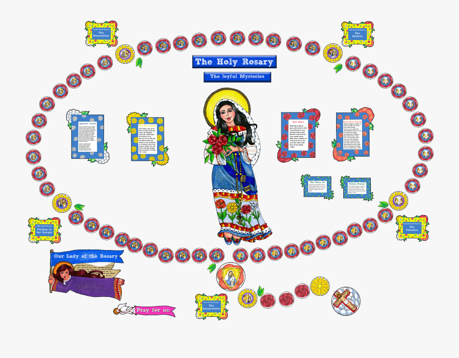 Rosary Clip Art, Transparent Clipart