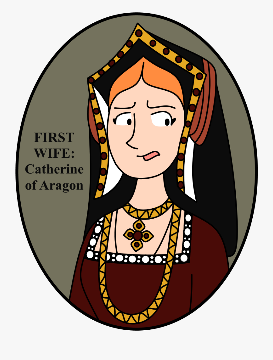 Henry Viii Set Catherine Of Aragon - Cartoon King Henry Viii Wives, Transparent Clipart