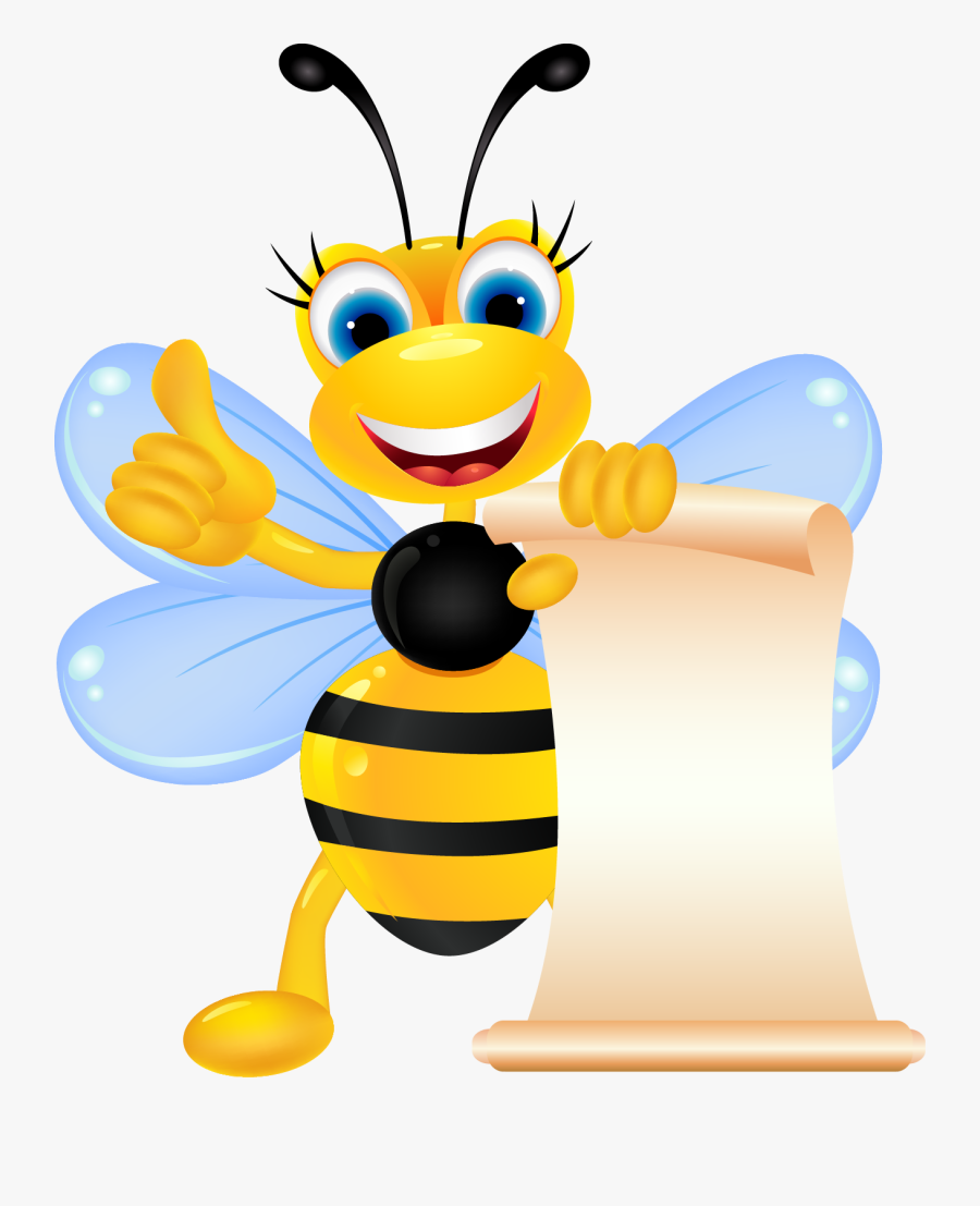 Bee Insect Royalty Free Clip Art - Honey Bee Bee Clipart Png, Transparent Clipart