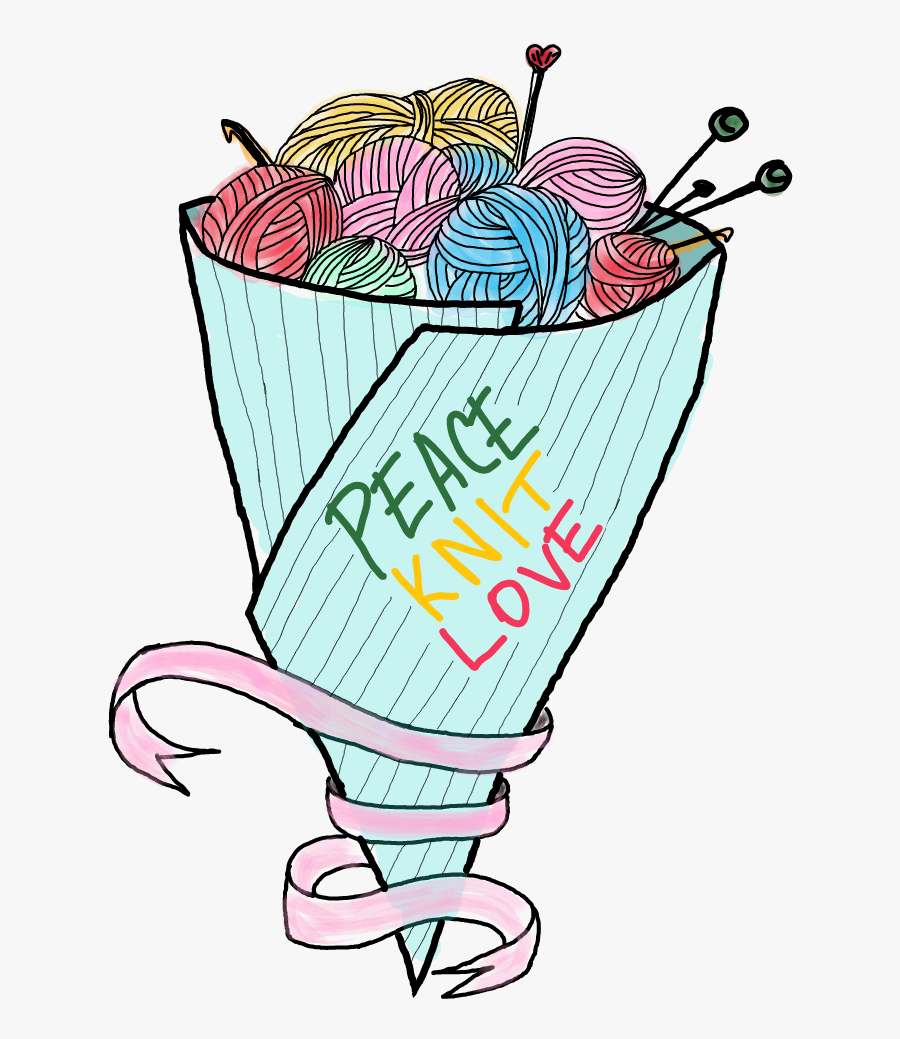 ##knit #knitting #love #yarns #bunch #peace #needles - Instagram, Transparent Clipart