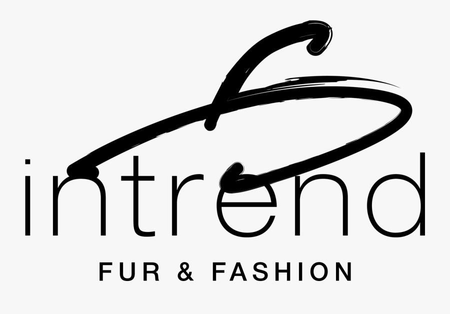 Intrend Fur And Fashion - Calligraphy, Transparent Clipart