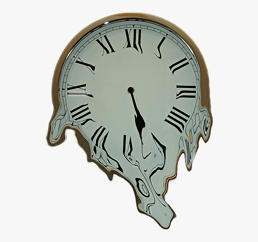 Melting Clock - Melting Clocks, Transparent Clipart