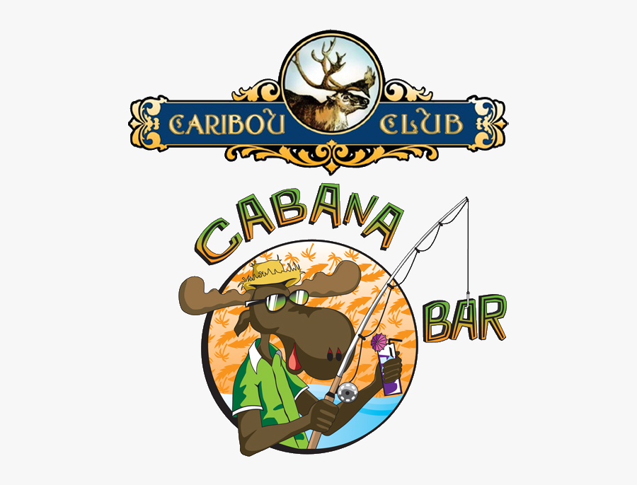 Cabana Bar And Caribou Club Logo , Free Transparent Clipart - ClipartKey