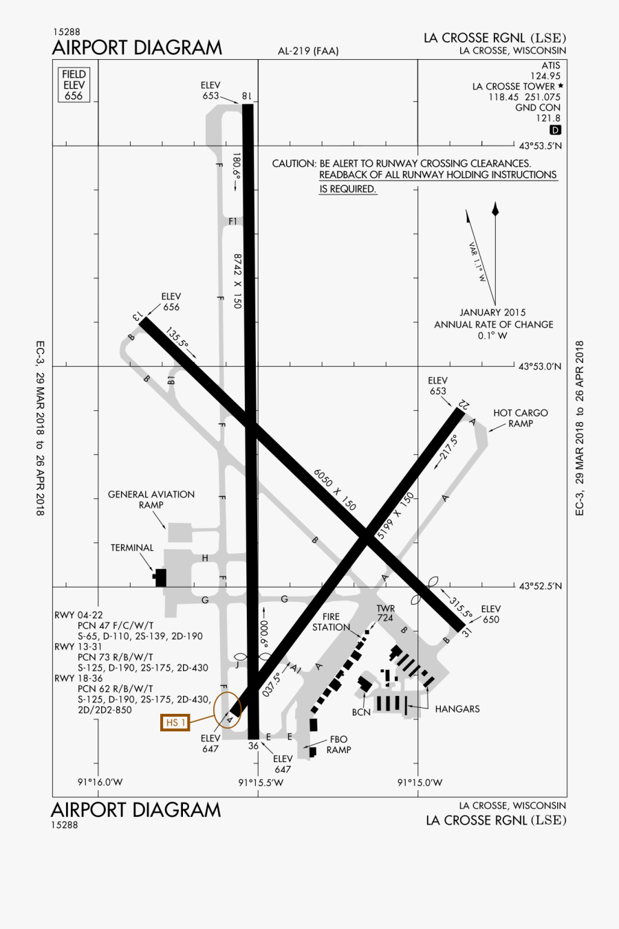 La Crosse Regional Airport - Klse Airport, Transparent Clipart